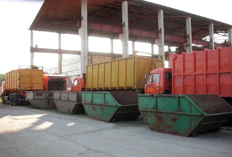 Вывоз мусора контейнер 8 м3 по Первоуральску
